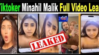 Pakistani TikToker Minahil Malik Sex MMS